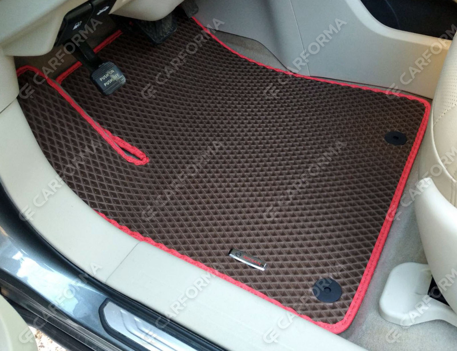 Ворсовые коврики на Nissan Murano (Z52) 2014&nbsp;-&nbsp;2022 в Саранске