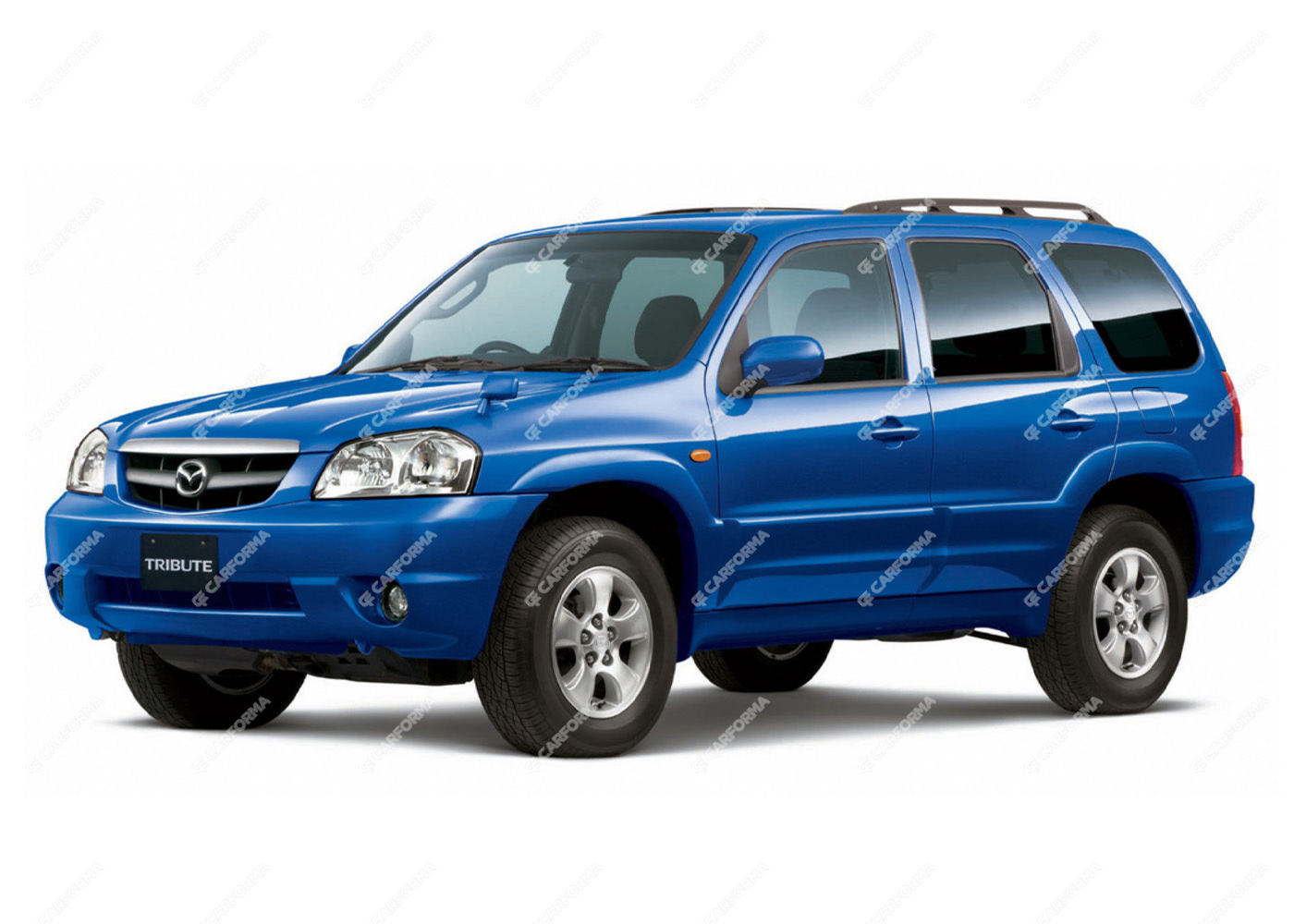 Ворсовые коврики на Mazda Tribute 2000 - 2007