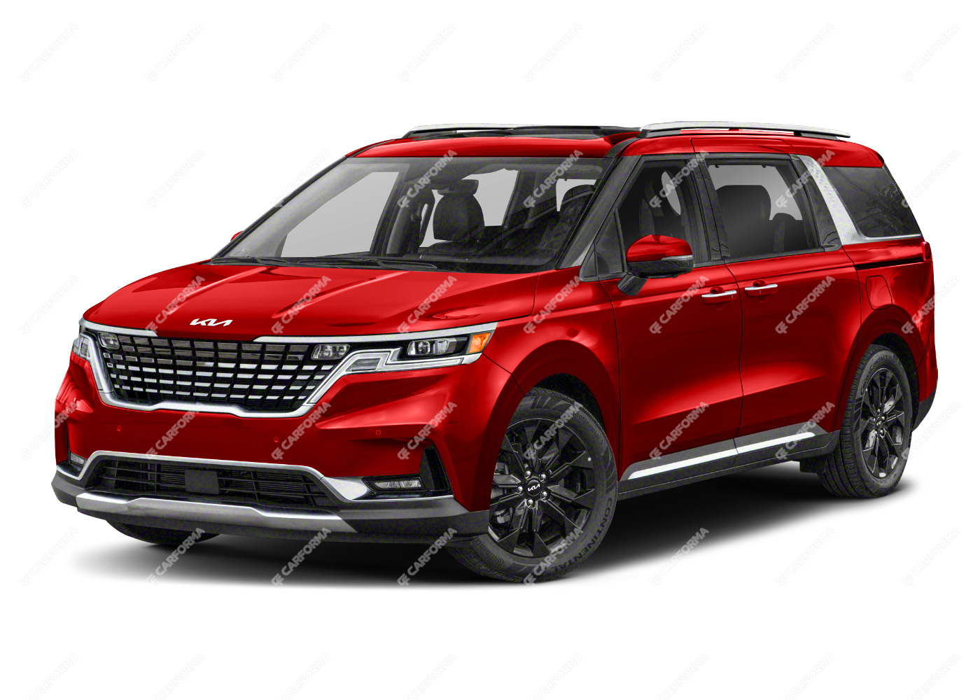 Коврики на KIA Carnival IV 9 мест 2020 - 2025