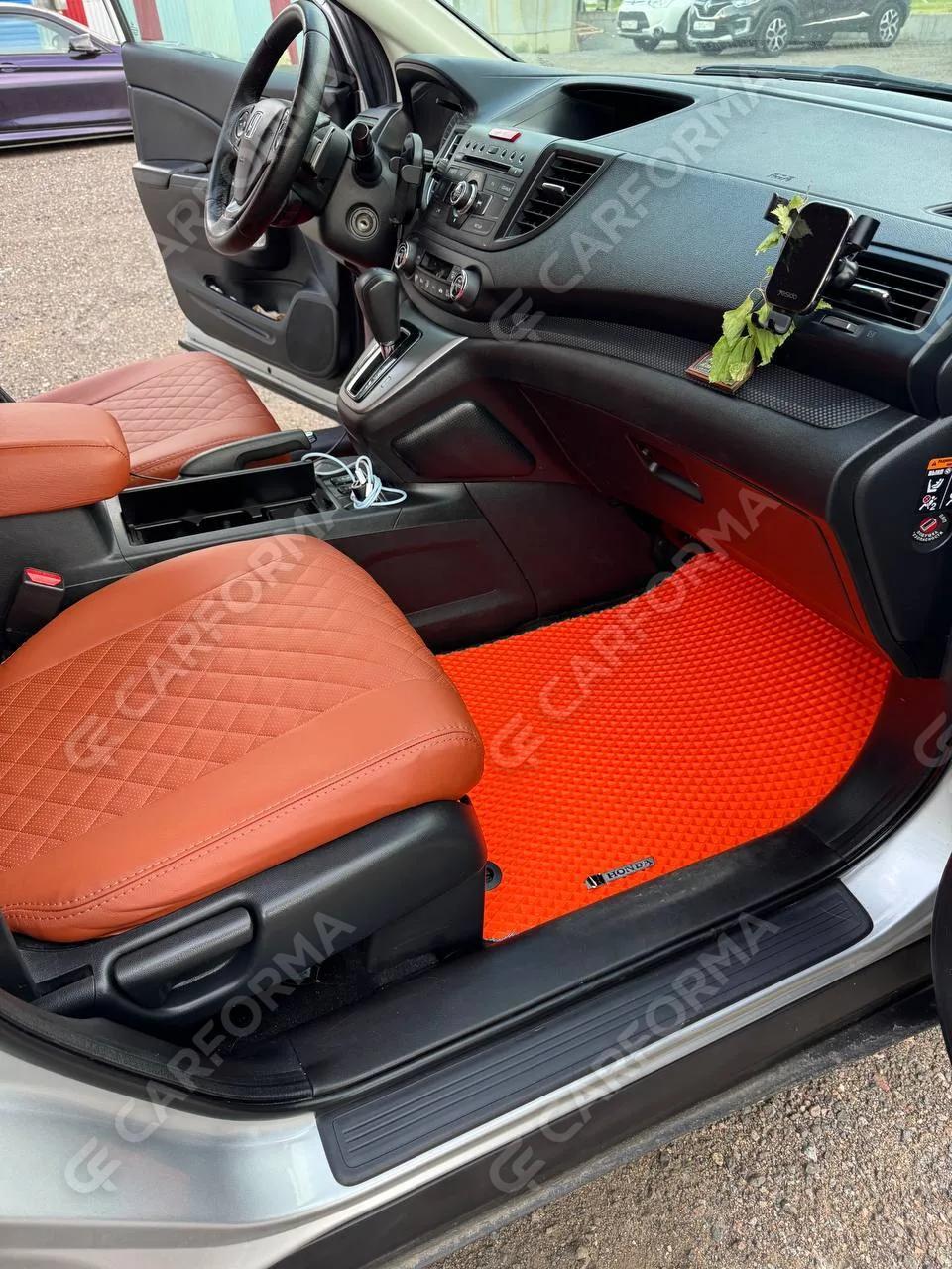 Ворсовые коврики на Honda CR-V IV 2012&nbsp;-&nbsp;2018 в Саранске