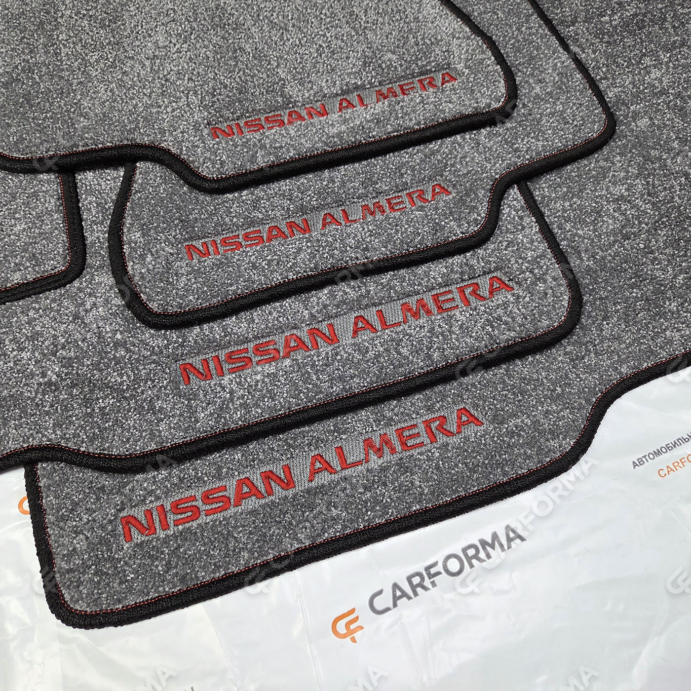 Ворсовые коврики на Nissan Almera 2 (N16) 2000&nbsp;-&nbsp;2006 в Саранске
