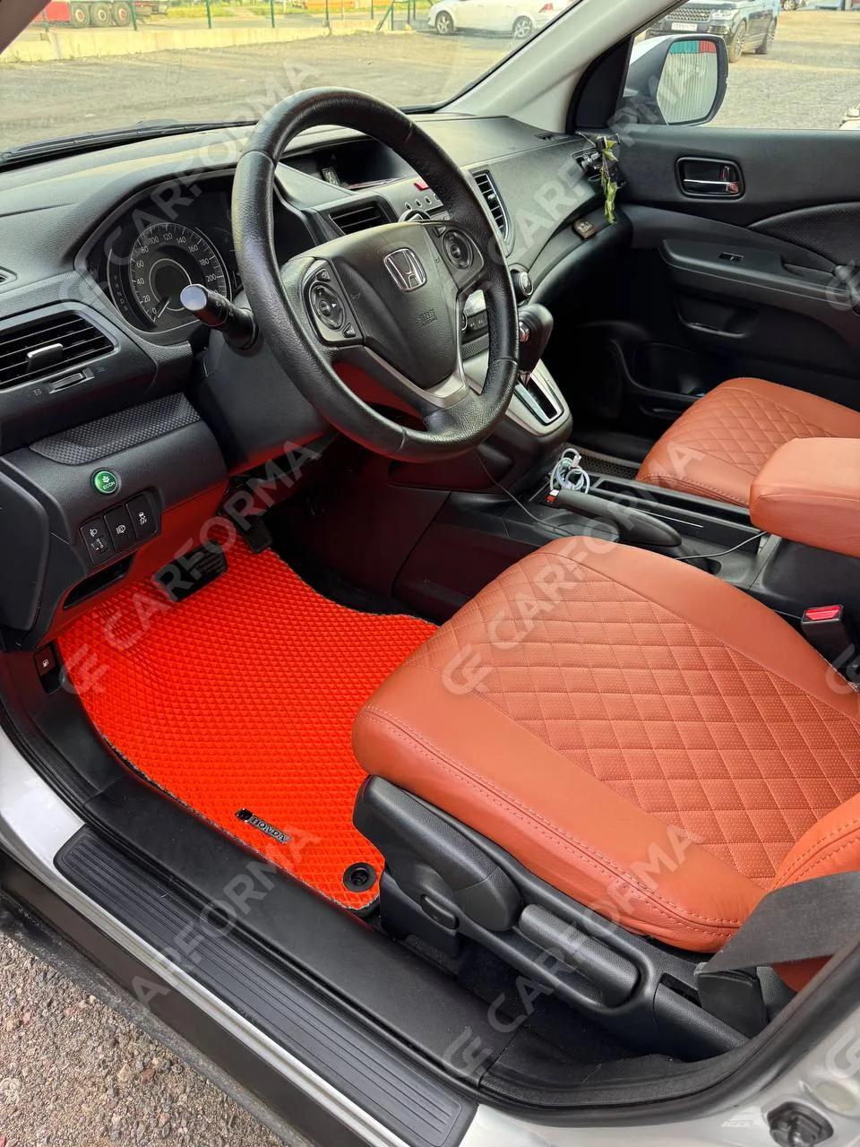 Ворсовые коврики на Honda CR-V IV 2012&nbsp;-&nbsp;2018 в Саранске