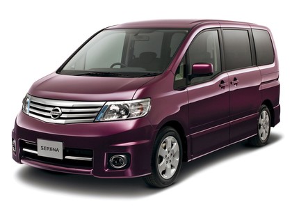 Ворсовые коврики на Nissan Serena (C25) 2005 - 2010 в Саранске