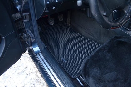 Ворсовые коврики на Mercedes C (W202) 1993 - 2000 в Саранске