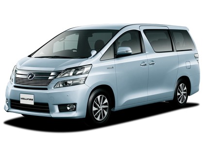 Ворсовые коврики на Toyota Vellfire (H20) 2008 - 2015 в Саранске