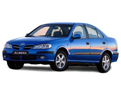 Ворсовые коврики на Nissan Almera II (N16) 2000 - 2006 в Саранске