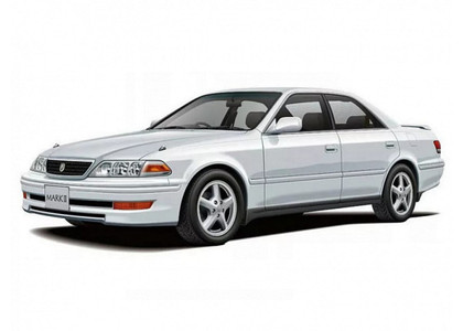 Ворсовые коврики на Toyota Mark II (100) 1996 - 2001 в Саранске