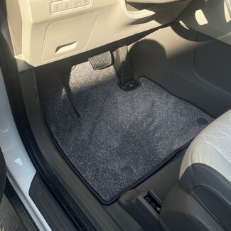 Ворсовые коврики на KIA Carnival IV 8 мест 2020 - 2025 в Саранске