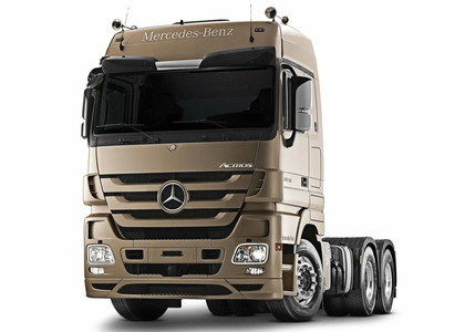 EVA коврики на Mercedes Actros MP3 тягач 2008 - 2020 в Саранске