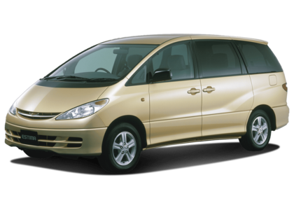 Ворсовые коврики на Toyota Estima II 2000 - 2005 в Саранске