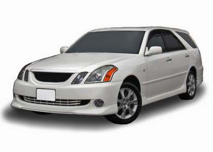 Ворсовые коврики на Toyota Mark II Wagon Blit 2002 - 2007 в Саранске