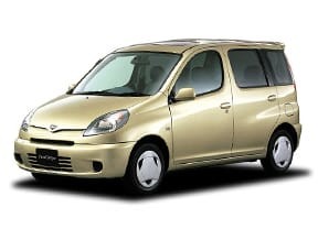 Коврики на Toyota Funcargo 1999 - 2006 в Саранске