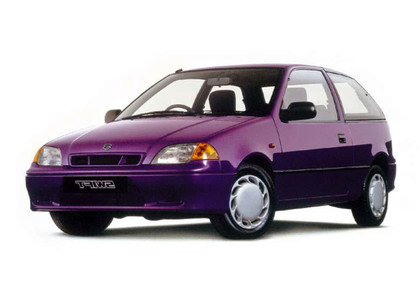 Ворсовые коврики на Suzuki Swift II Европа 1989 - 2004 в Саранске