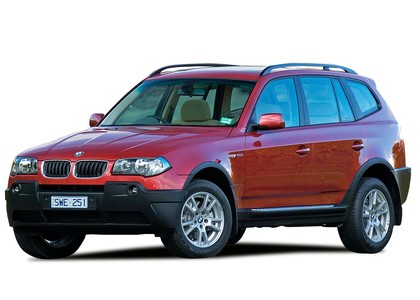 Ворсовые коврики на BMW X3 (E83) 2003 - 2011 в Саранске