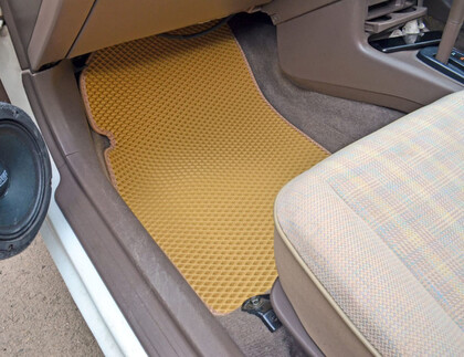 Ворсовые коврики на Toyota Cynos (L50) 1995 - 1999 в Саранске