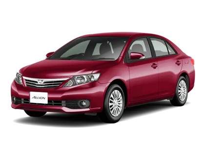 Ворсовые коврики на Toyota Allion II 2007 - 2021 в Саранске