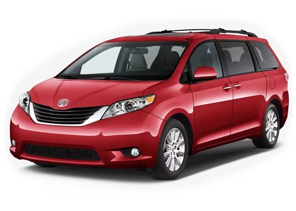 EVA коврики на Toyota Sienna III 2010 - 2020 в Саранске