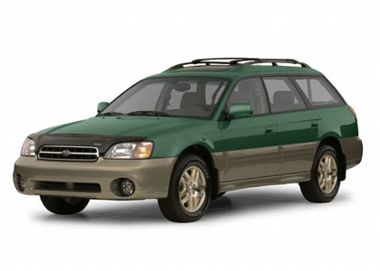 Ворсовые коврики на Subaru Outback II 1998 - 2003 в Саранске
