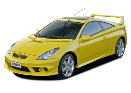 Ворсовые коврики на Toyota Celica (T23) 1999 - 2006 в Саранске