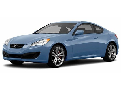 Ворсовые коврики на Hyundai Genesis Coupe I 2008 - 2014 в Саранске