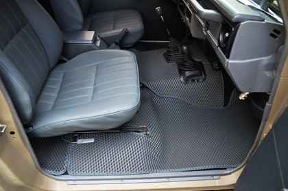 Ворсовые коврики на Toyota Land Cruiser Prado 70 1984 - 2025 в Саранске