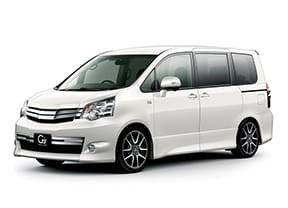 Ворсовые коврики на Toyota Noah (R70) 2007 - 2013 в Саранске