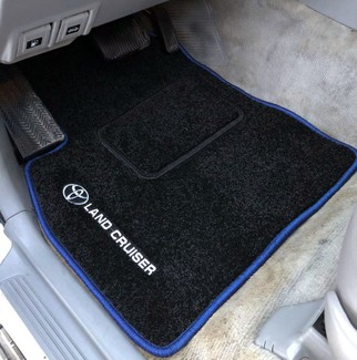 Ворсовые коврики на Toyota Land Cruiser 100 1998 - 2007 в Саранске