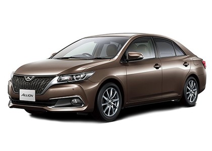 Ворсовые коврики на Toyota Allion II 2007 - 2021 в Саранске