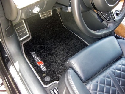 Ворсовые коврики на Audi S6 (C7) 2012 - 2018 в Саранске