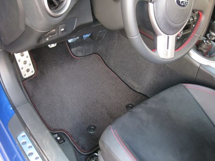 Ворсовые коврики на Subaru BRZ 2012 - 2020 в Саранске