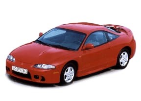 Коврики на Mitsubishi Eclipse II 1994 - 1999 в Саранске