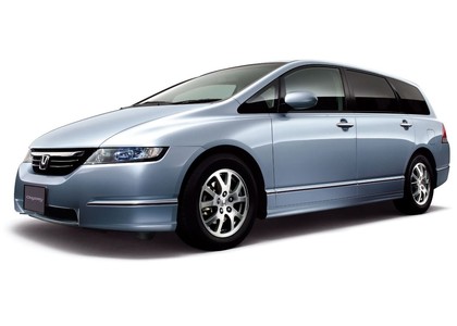 Ворсовые коврики на Honda Odyssey III 2004 - 2010 в Саранске