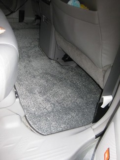 Ворсовые коврики на Toyota Highlander II 2007 - 2013 в Саранске