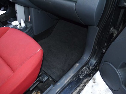 Ворсовые коврики на Mitsubishi Colt VI 2002 - 2012 в Саранске