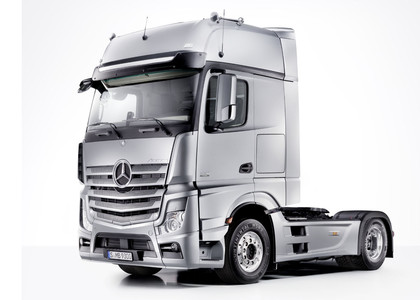 EVA коврики на Mercedes Actros MP4 MP5 тягач GigaSpace 2011 - 2025 в Саранске