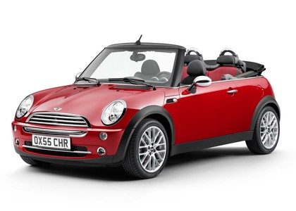 Ворсовые коврики на Mini Cooper Cabrio (R52) 2001 - 2008 в Саранске