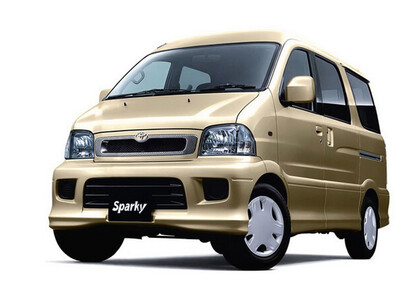 Ворсовые коврики на Toyota Sparky 2000 - 2003 в Саранске
