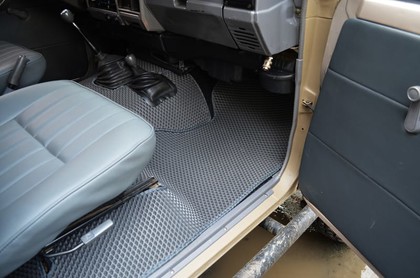 Ворсовые коврики на Toyota Land Cruiser Prado 70 1984 - 2025 в Саранске