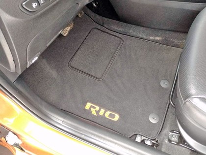 Ворсовые коврики на KIA Rio IV 2016 - 2025 в Саранске