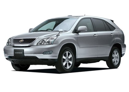 Ворсовые коврики на Toyota Harrier II 2003 - 2013 в Саранске