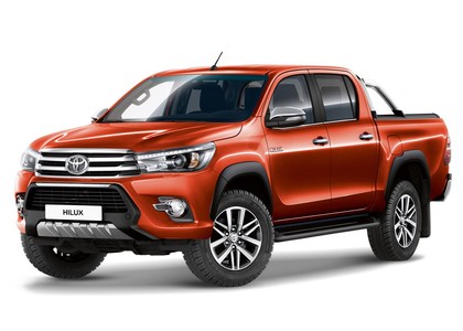 Коврики на Toyota Hilux VIII 2015 - 2025 в Саранске