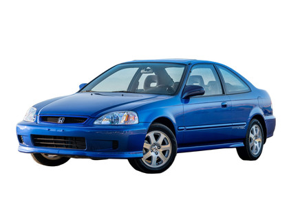 Ворсовые коврики на Honda Civic VI 2d 1995 - 2000 в Саранске