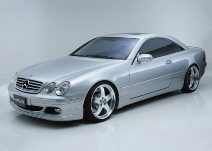 Ворсовые коврики на Mercedes CL (C215) 1998 - 2006 в Саранске