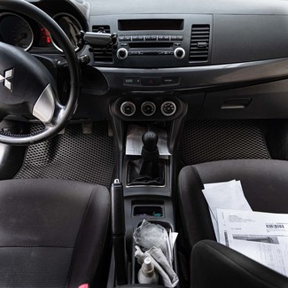 Коврики на Mitsubishi Lancer X 2007 - 2017 в Саранске