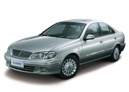 Ворсовые коврики на Nissan Sunny (N16) 2000 - 2005 в Саранске