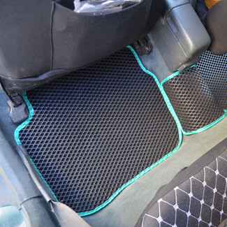 Ворсовые коврики на Toyota Cynos (L50) 1995 - 1999 в Саранске