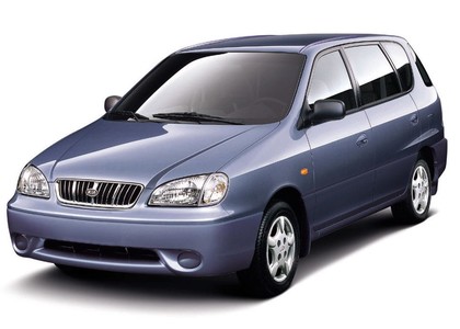 Ворсовые коврики на KIA Carens I 1999 - 2006 в Саранске