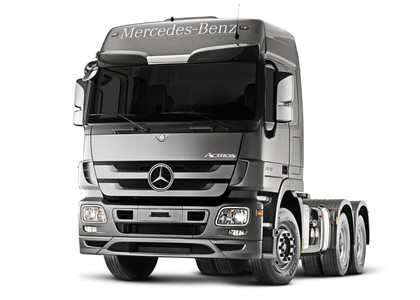 EVA коврики на Mercedes Actros MP3 тягач 2008 - 2020 в Саранске