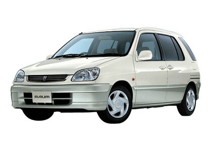 Ворсовые коврики на Toyota Raum I 1997 - 2003 в Саранске