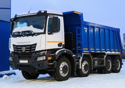 Ворсовые коврики на КамАЗ К5 узкая кабина 6595 2024 - 2025 в Саранске